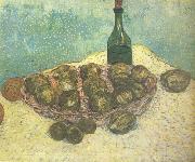 Vincent Van Gogh Still life:Bottle,Lemons and Oranges (nn04) Spain oil painting artist